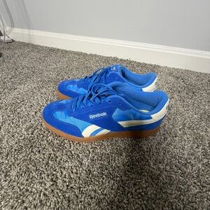 Reebok Classic Blue and White Shoes